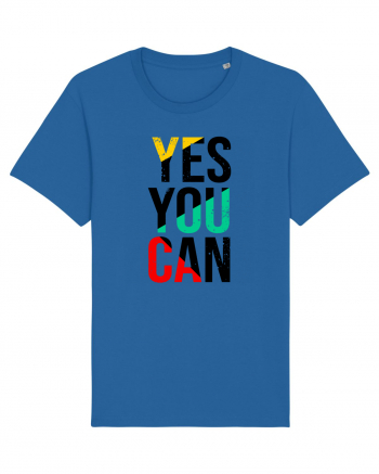 Yes You Can Royal Blue