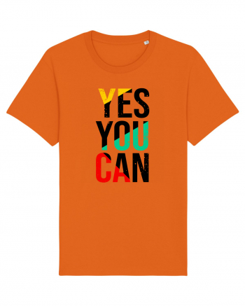 Yes You Can Bright Orange