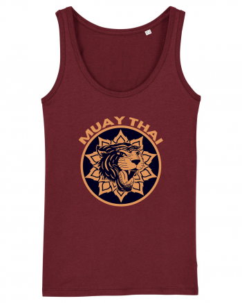 Muay Thai Fighter Burgundy