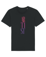 Artist - Color Tricou mânecă scurtă Unisex Rocker