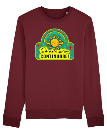 Să ai o zi în continuare Burgundy