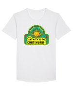 Să ai o zi în continuare Tricou mânecă scurtă guler larg Bărbat Skater
