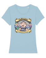 Conferentari - DEX altfel Tricou mânecă scurtă guler larg fitted Damă Expresser