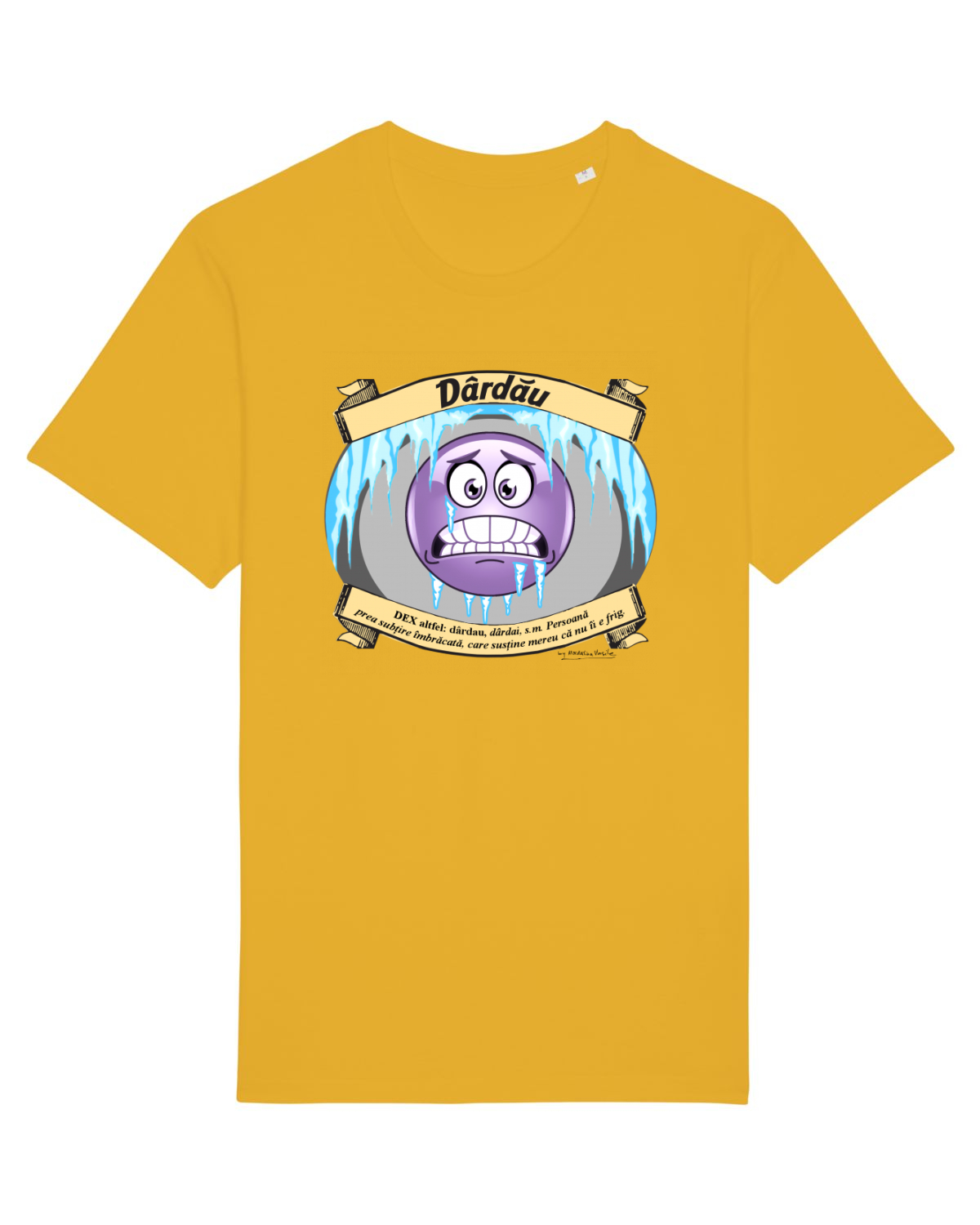 Tricou mânecă scurtă Unisex Rocker Spectra Yellow