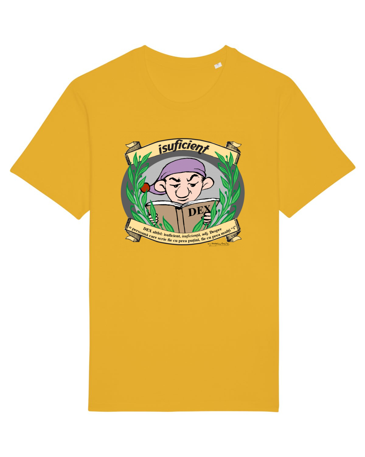 Tricou mânecă scurtă Unisex Rocker Spectra Yellow
