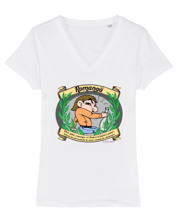 Limba Romanga / Romana  / manga- DEX altfel White