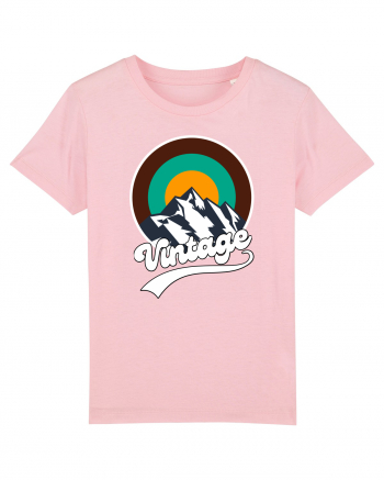 Vintage Mountain Cotton Pink