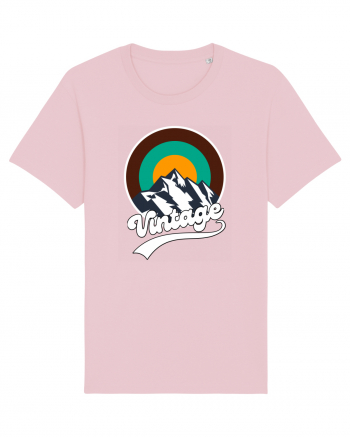 Vintage Mountain Cotton Pink