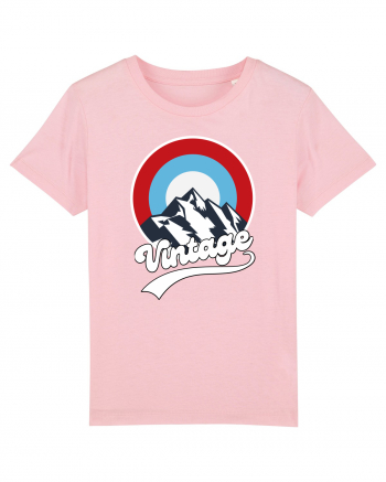 Vintage Mountain Cotton Pink