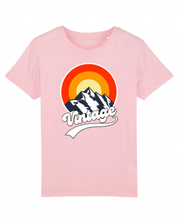 Vintage Mountain Cotton Pink