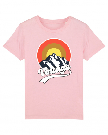 Vintage Mountain Cotton Pink