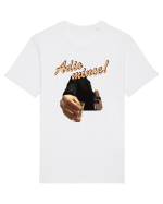 Adio mince! Tricou mânecă scurtă Unisex Rocker