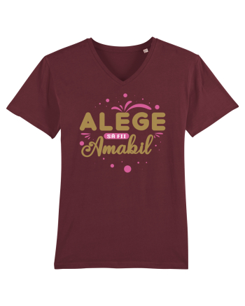 Alege să fii amabil Burgundy