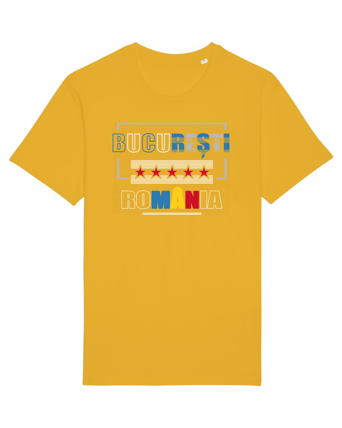 Tricou mânecă scurtă Unisex Rocker Spectra Yellow