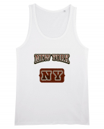 Retro Vintage New York College Jersey Maiou Bărbat Runs