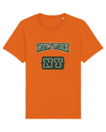 Retro Vintage New York College Jersey Tricou mânecă scurtă Unisex Rocker