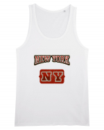 Retro Vintage New York College Jersey Maiou Bărbat Runs