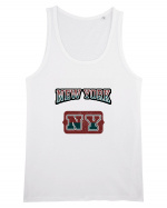 Retro Vintage New York College Jersey Maiou Bărbat Runs