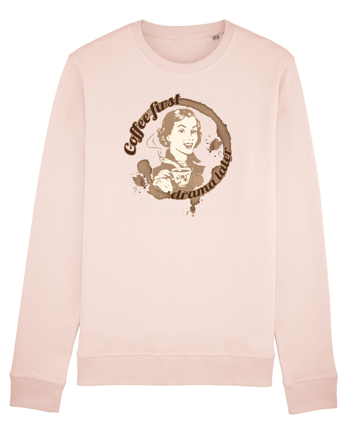 Bluză mânecă lungă Unisex Rise Candy Pink