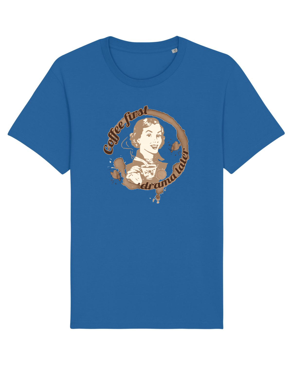 Tricou mânecă scurtă Unisex Rocker Royal Blue