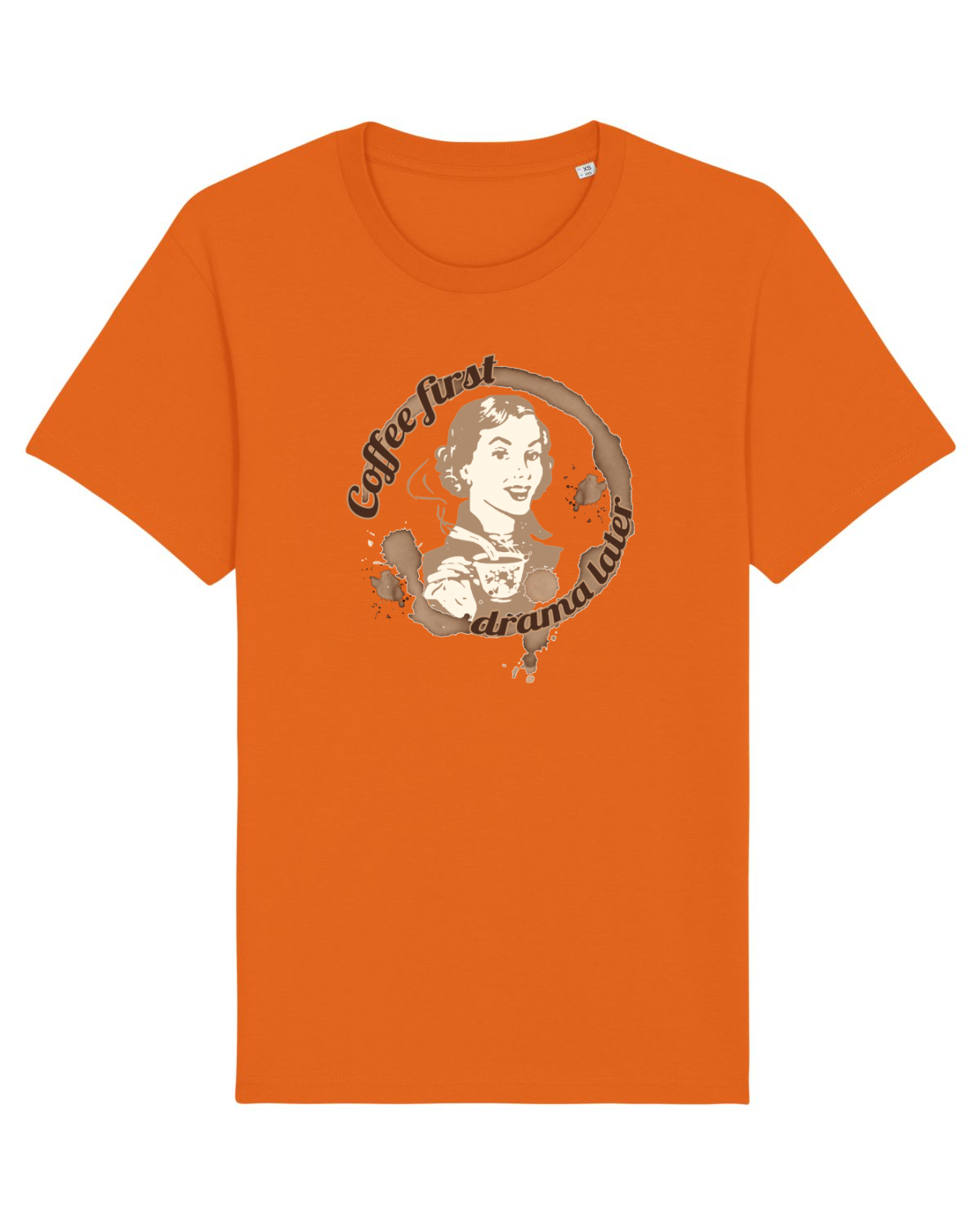Tricou mânecă scurtă Unisex Rocker Bright Orange