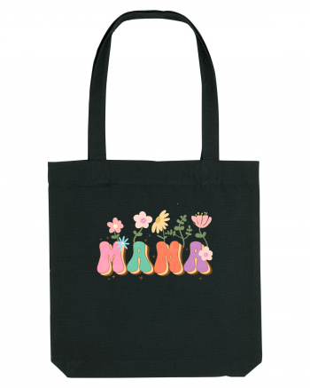 MAMA Retro Wild Flower Black