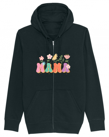 MAMA Retro Wild Flower Black