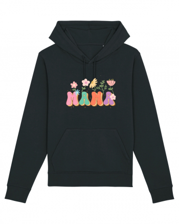 MAMA Retro Wild Flower Black