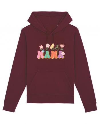 MAMA Retro Wild Flower Burgundy