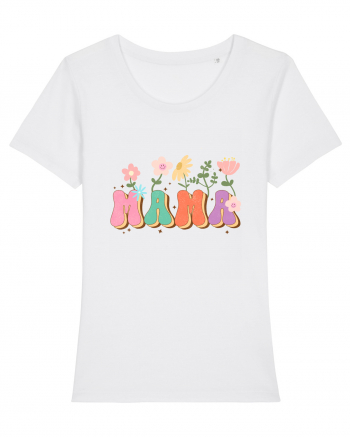 MAMA Retro Wild Flower White