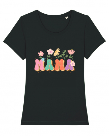 MAMA Retro Wild Flower Black