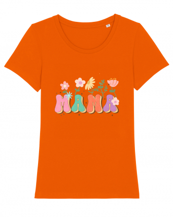 MAMA Retro Wild Flower Bright Orange