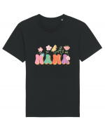 MAMA Retro Wild Flower Tricou mânecă scurtă Unisex Rocker