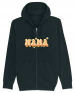 MAMA Retro Flowers Hanorac cu fermoar Unisex Connector