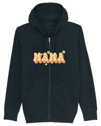 MAMA Retro Flowers Black