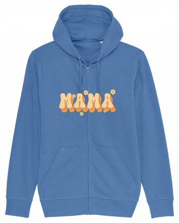 MAMA Retro Flowers Bright Blue