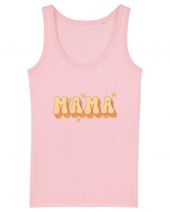 MAMA Retro Flowers Cotton Pink