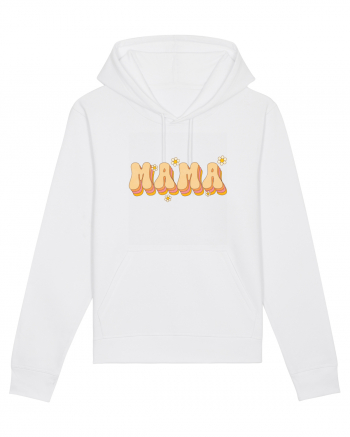 MAMA Retro Flowers White