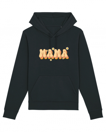 MAMA Retro Flowers Black