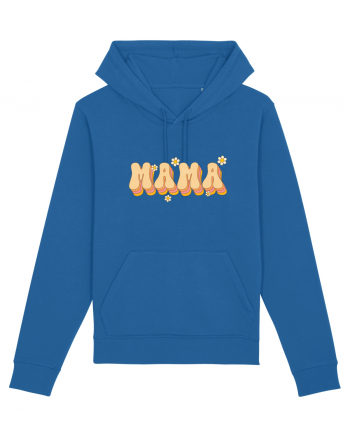 MAMA Retro Flowers Royal Blue