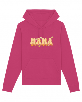 MAMA Retro Flowers Raspberry