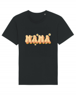 MAMA Retro Flowers Tricou mânecă scurtă Unisex Rocker