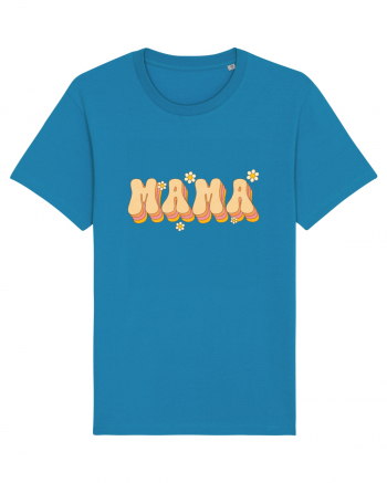 MAMA Retro Flowers Azur