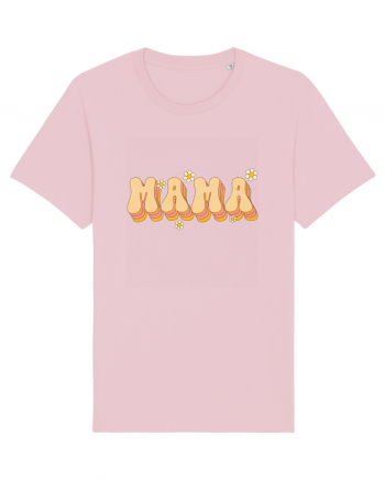 MAMA Retro Flowers Cotton Pink