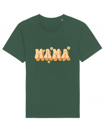 MAMA Retro Flowers Bottle Green