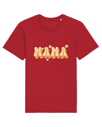 MAMA Retro Flowers Red