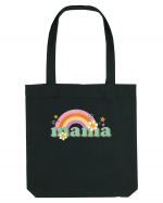 MAMA Retro Rainbow Sacoșă textilă