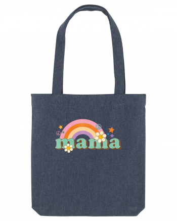 MAMA Retro Rainbow Midnight Blue