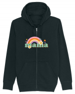 MAMA Retro Rainbow Hanorac cu fermoar Unisex Connector