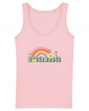 MAMA Retro Rainbow Cotton Pink